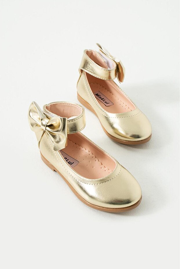Girl Shoes B-550 Gold