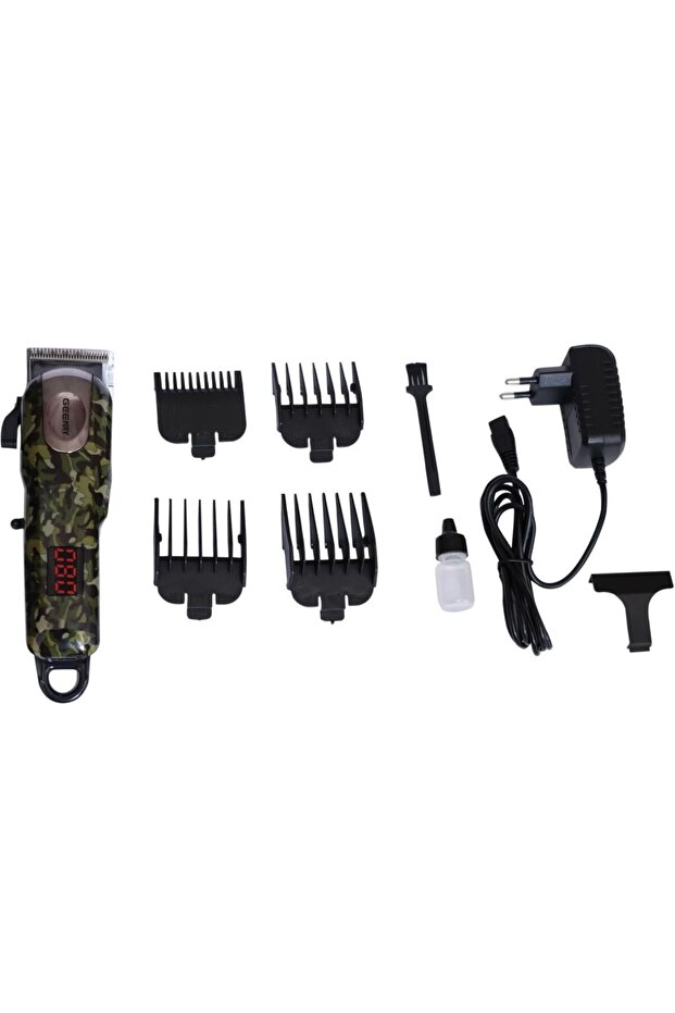 Macvi® GM 2608 trimmer with LED display - Cordless operation, 15 settings, 180 min operation - 2