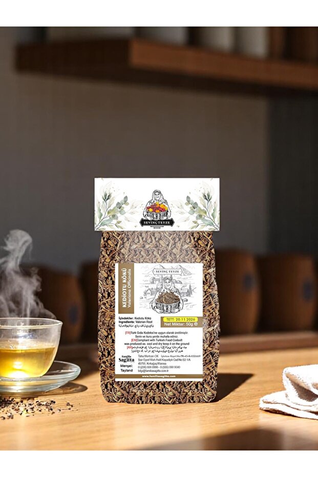 Joy Aunt Valerian Root, Valeriana Officinalis 50g