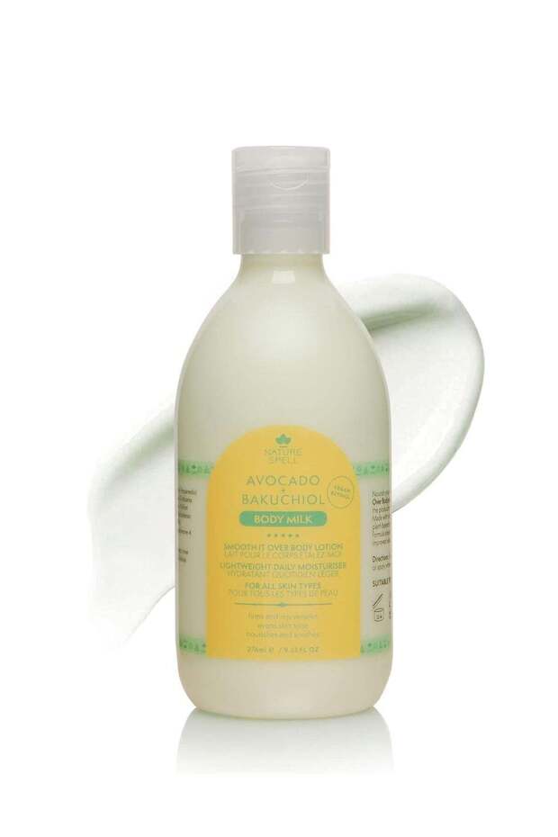 Avocado & Bakuchiol Body Milk 276ml – Lightweight Moisturiser for Softer, Firmer Skin