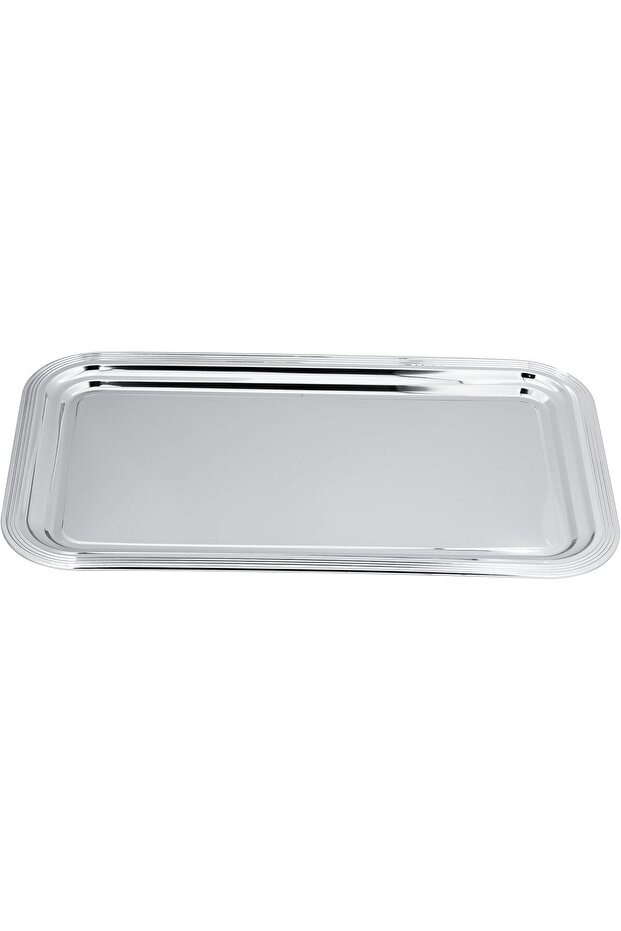 Rectangular Serving Tray With Side Handles, Suitable For Use In Kitchens And Living Rooms, Ch - 1