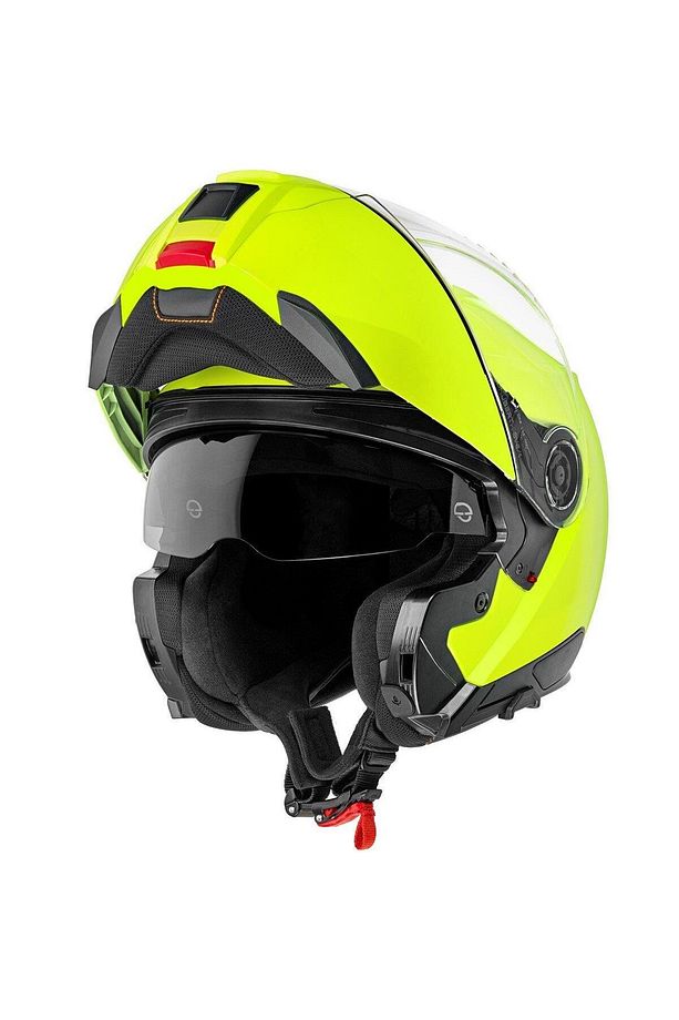 C5 Fluo Yellow Çene Açılır Kask - 3