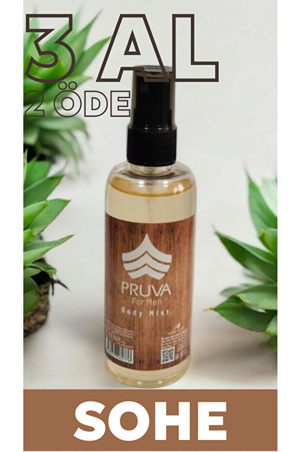 Pruva Body Mist Erkek Vücut Spreyi 100 ml - 3