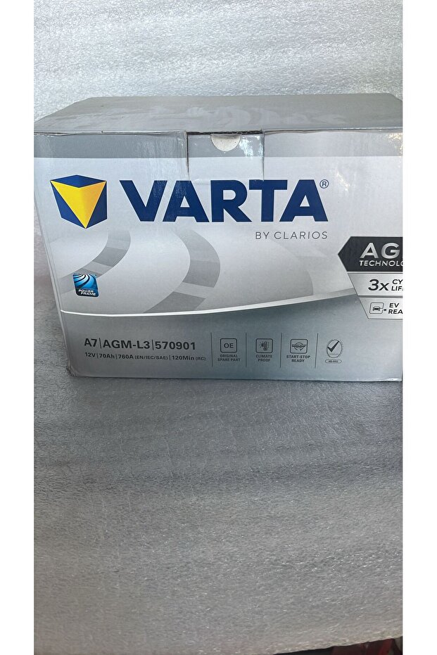 70 AMPER AGM AKÜ - 2