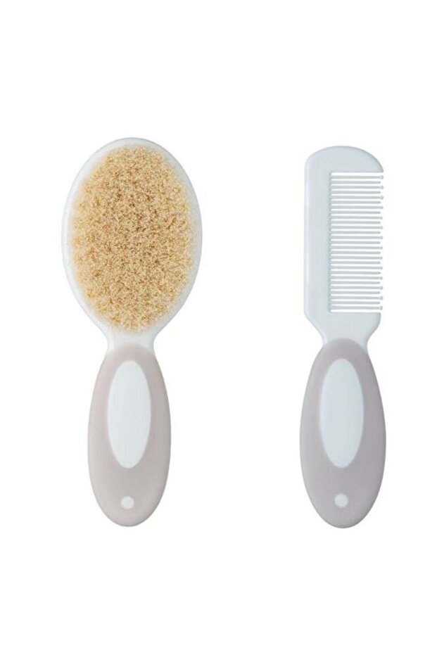 Set Bebe Perie Pieptene Brad bebelyno® 2 buc