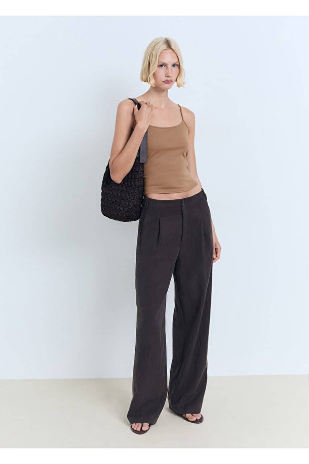 İnce askılı bluz - 2