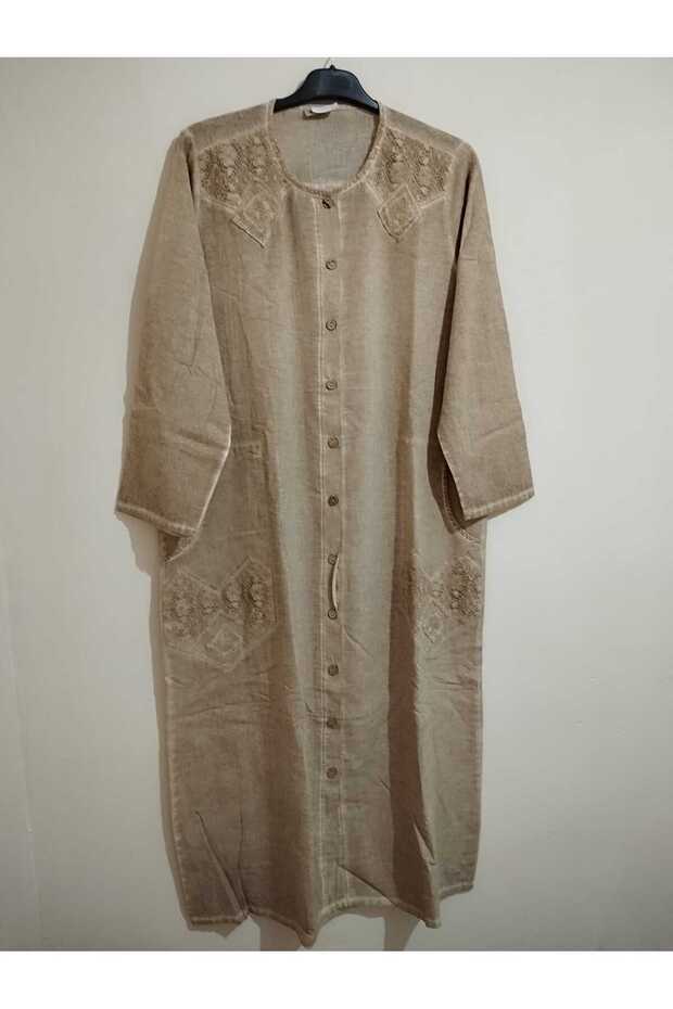 1St Quality, Washed Cotton, Buttoned Ferace/Pardesu