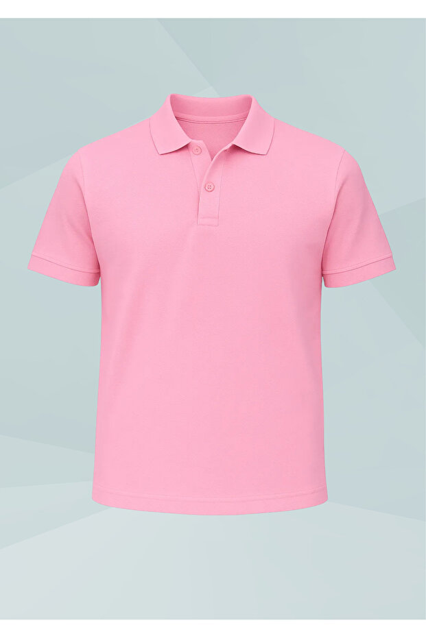 Men's 100% Cotton Polo Neck Regular T-Shirt Ol.01.Iv1.001