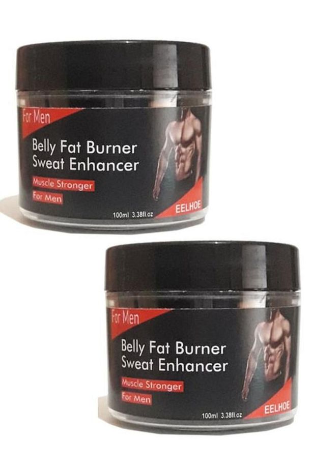 Belly Fat Burner Erkeklere Fazla Ya.ğları Yakı.cı Za.yıflama Kas Yap.ıcı Krem 100 ml X 2 Adet - 1