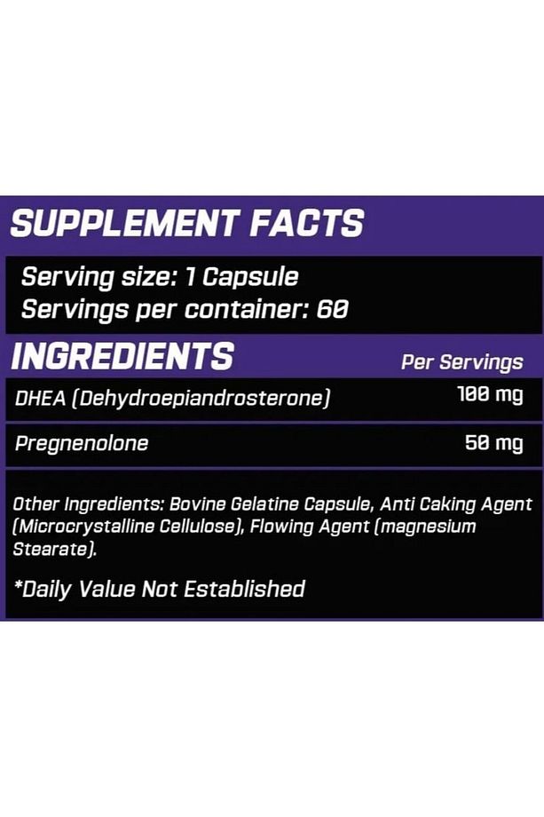 Grimlabs Dhea&pregnenolone 60 Kapsül. - 2
