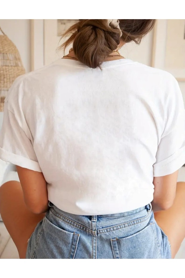 تي شيرت بتصميم خاص مطبوع عليه ذئب صغير - 3