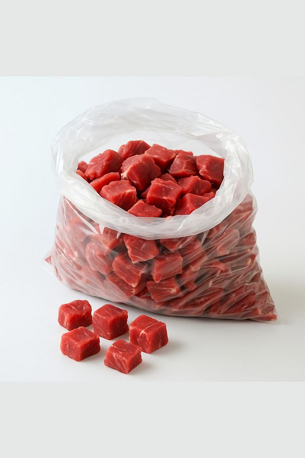 Naylon Torba Yarımlık Şeffaf Şeker Bakliyat Bakkaliye Torbası/buzdolabı Poşeti 1kg 18x25cm - 4