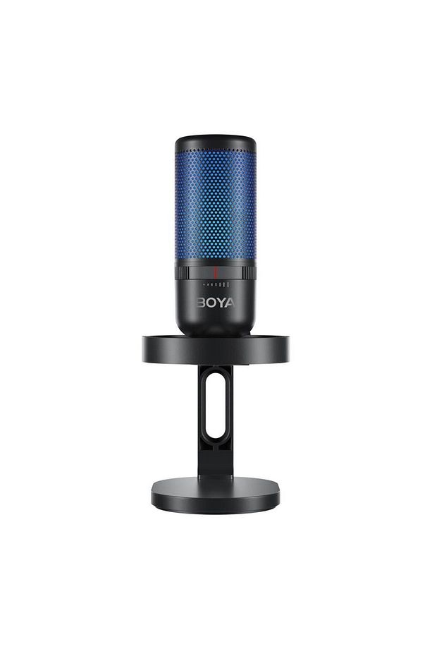 K3 RGB Aydınlatmalı Masa Üstü Condenser USB Mikrofon - 1