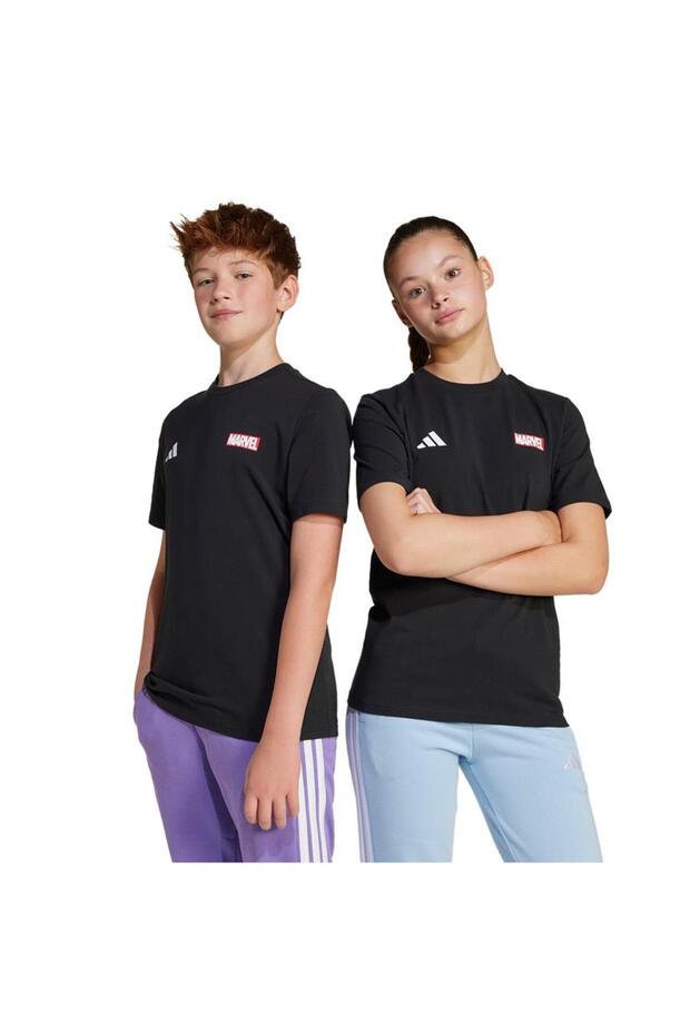 Çocuk Siyah T-shirt J Mrvl Sm Gfx T Jf3638 - 7