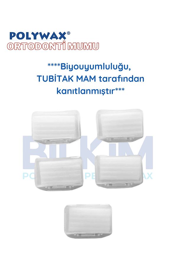 Kokusuz Ortodonti Mumu 5 Adet - 1