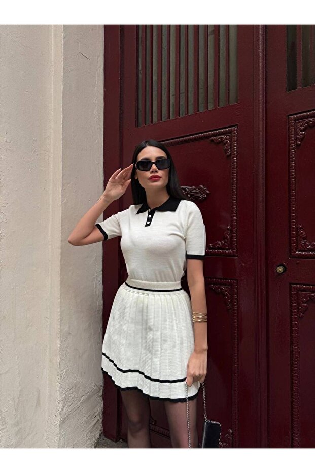 تنورة نسائية صيفية قصيرة نصف كم