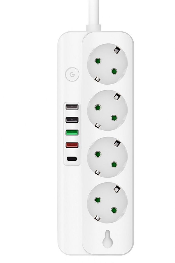 Dn 9274 Akım Korumalı 4'lı Priz, 5'lü Usb Priz - 2