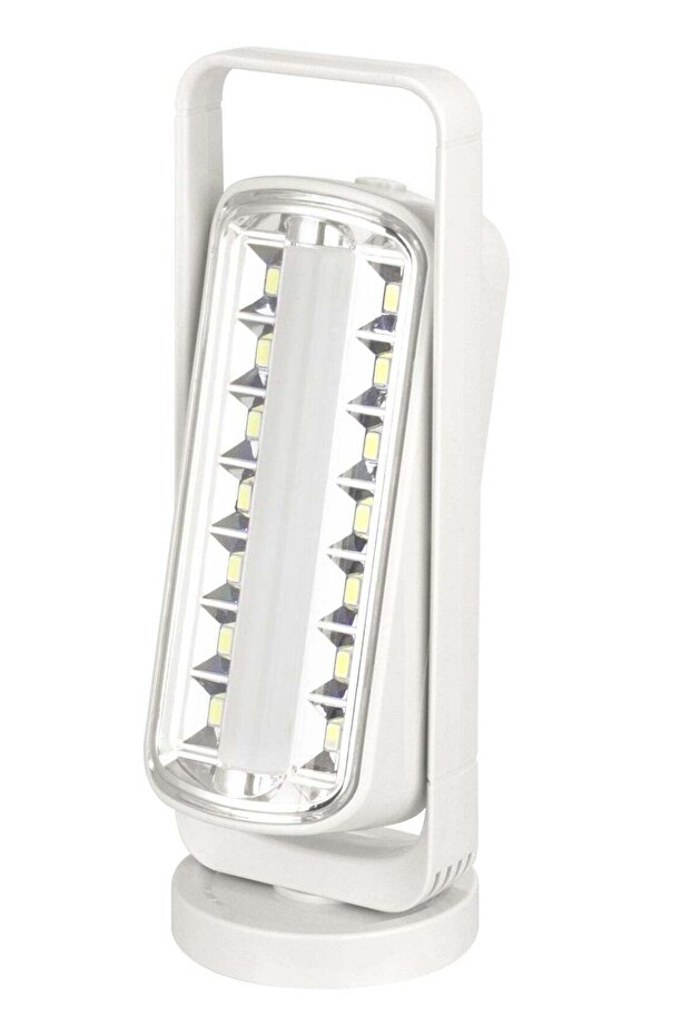 Solar Rechargeable LED Lantern with Built-In Solar Panel for Charging