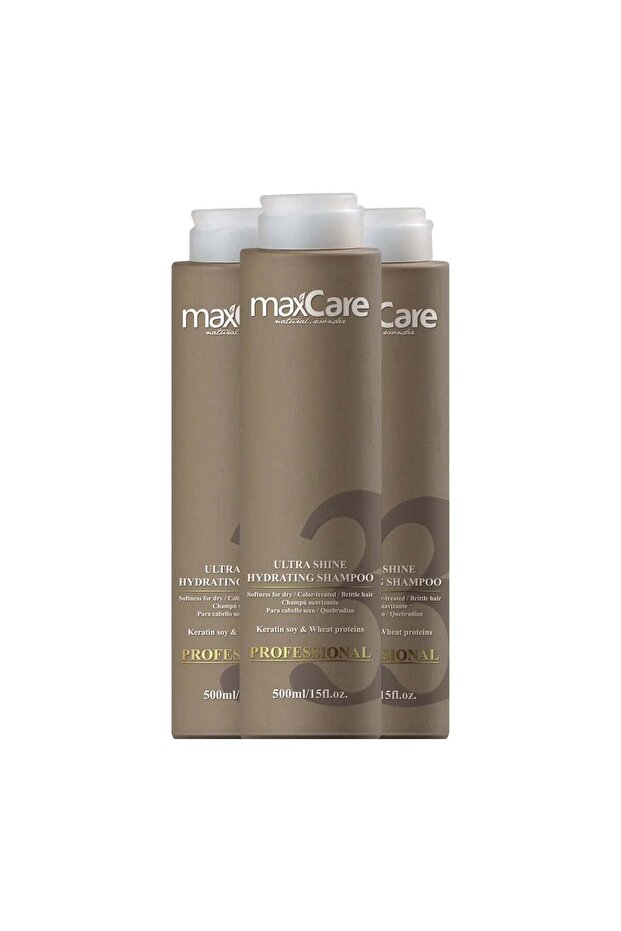 Maxcare Ultra Shine Hydrating Keratin Shampoo 500ml