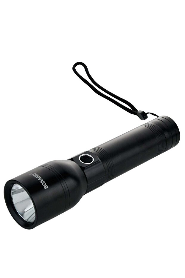 Rechargeable LED Torch with 8000mAh Battery
