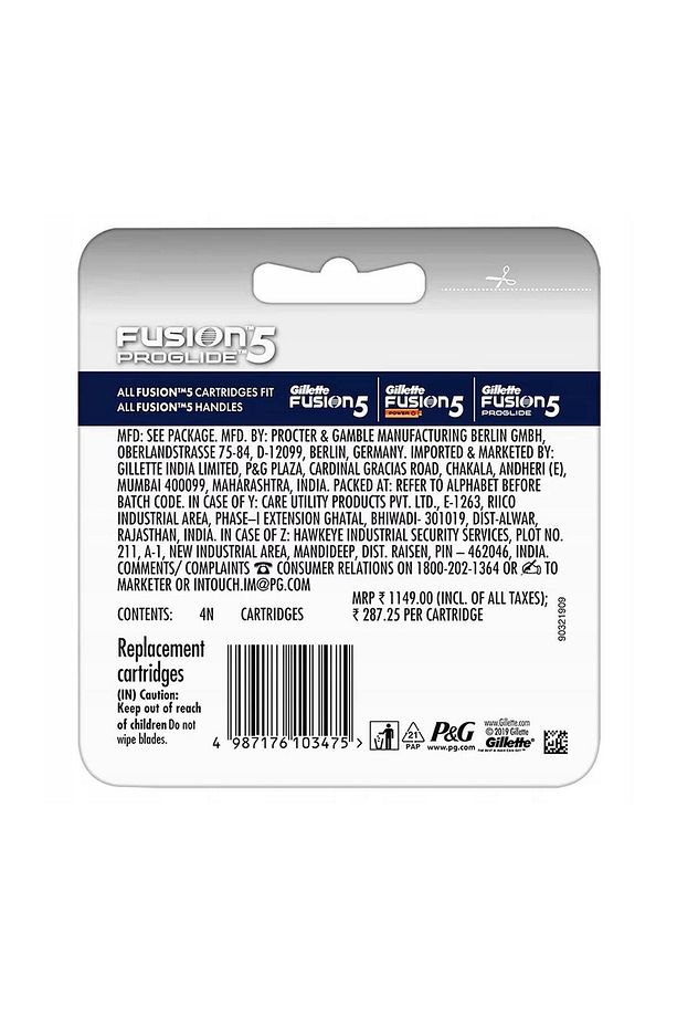 Fusion5 Proglide Yedek 4'lü Bıcak Fusion5 Proglide Flexball 1up Makine Babalar Günü Özel - 5