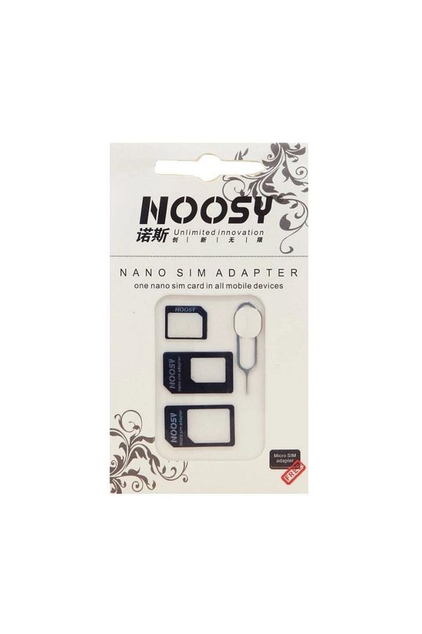 Nano Ve Micro Sim Kart Adaptörü Siyah Ve Renkli - 1