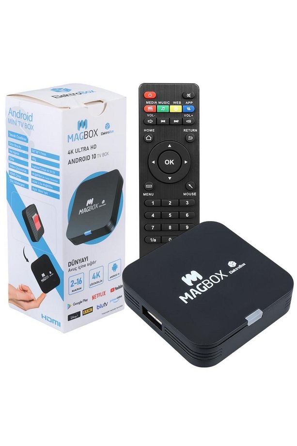 Electrobox 2 Gb Ram H313 Işlemci 16 Gb Hdd 4k Ultra Hd Android Box (ANDROİD 10) - 3