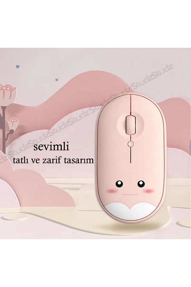 Kablosuz Wireless Sessiz Mouse 1600 DPI 2.4 Ghz - 2