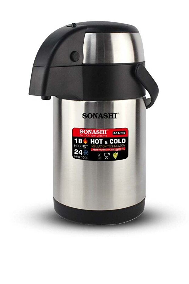 3.5L Hot & Cold Airpot Flask with High-Quality Stainless Steel Insulation