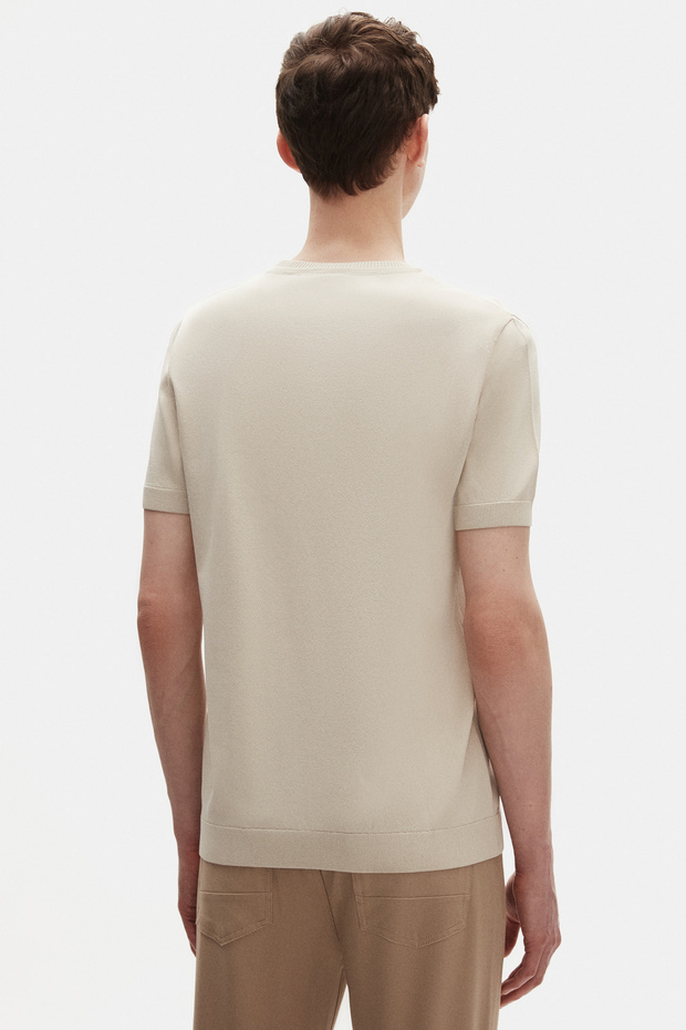 Bej Rayon Triko Kazak - 3