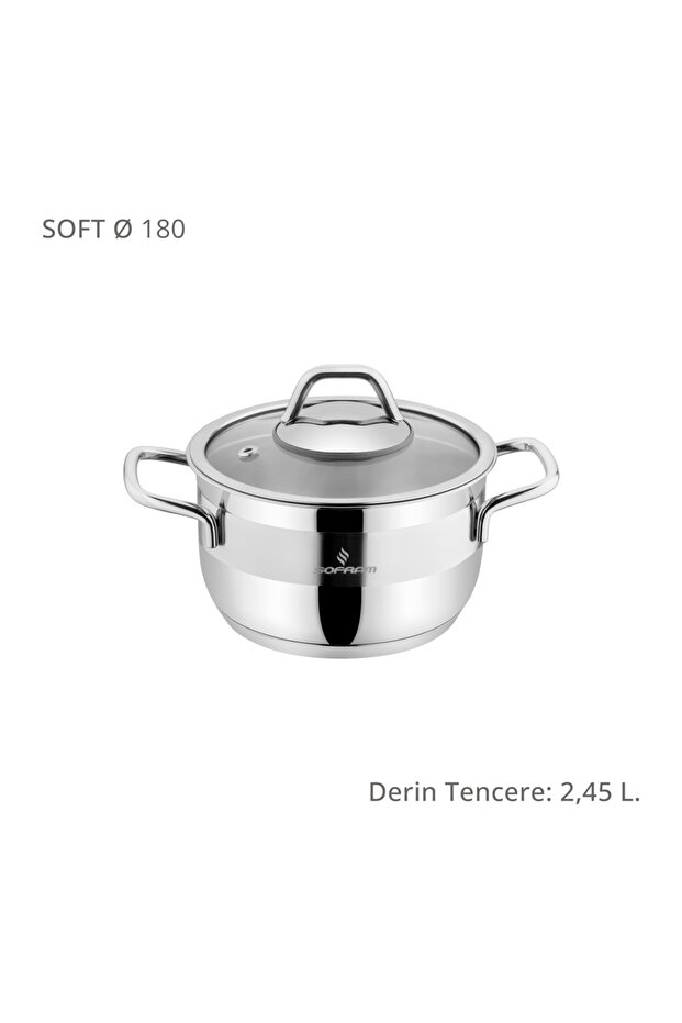 Soft 18 Cm Derin Tencere - 1