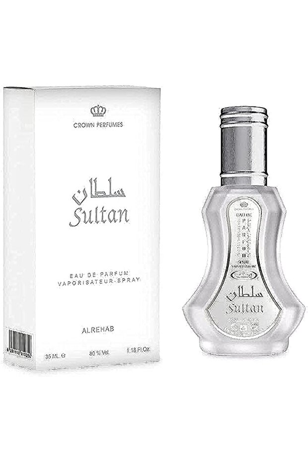 عطر الرحاب سلطان الفضي أو دو برفيوم 35 مل (أبيض)