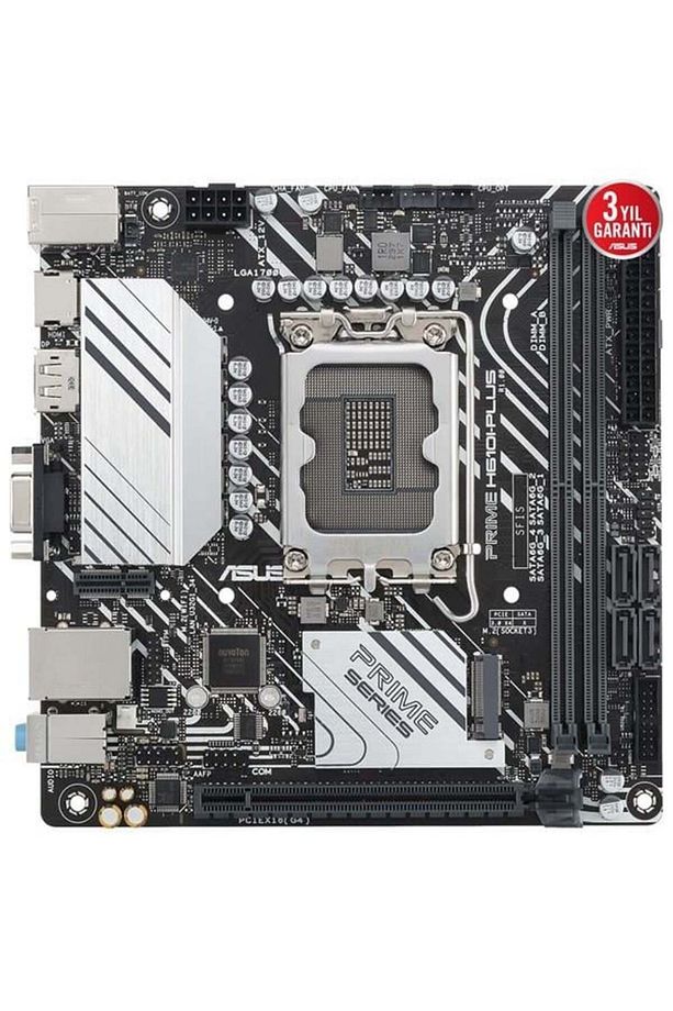 Prıme H610ı-plus-csm Ddr5 Hdmı-dp Pcıe 4.0 1700p Mıtx - 2