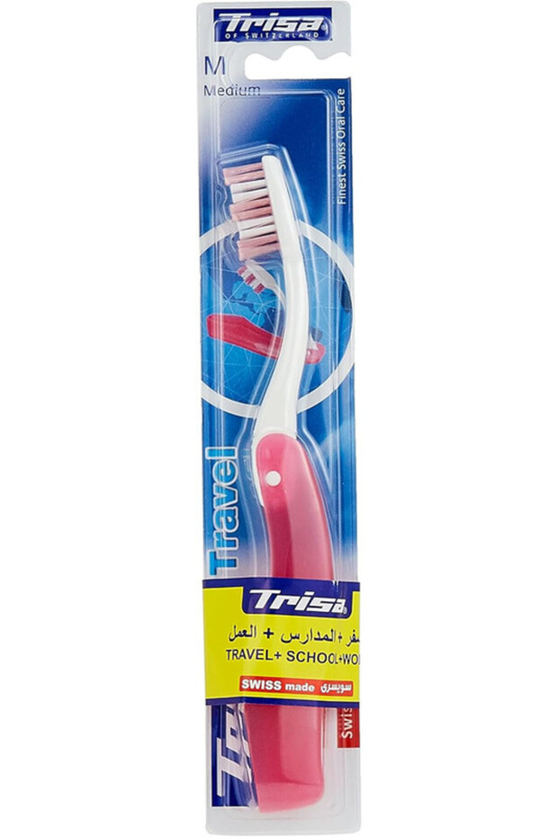 Trisa Travel Medium Toothbrush