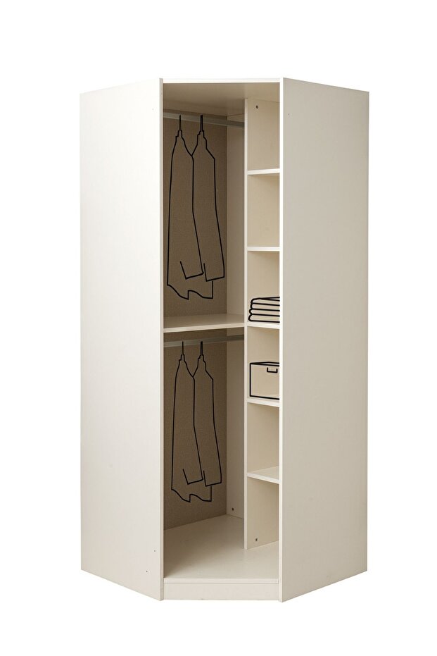 Boho Köşe Gardırop - 7