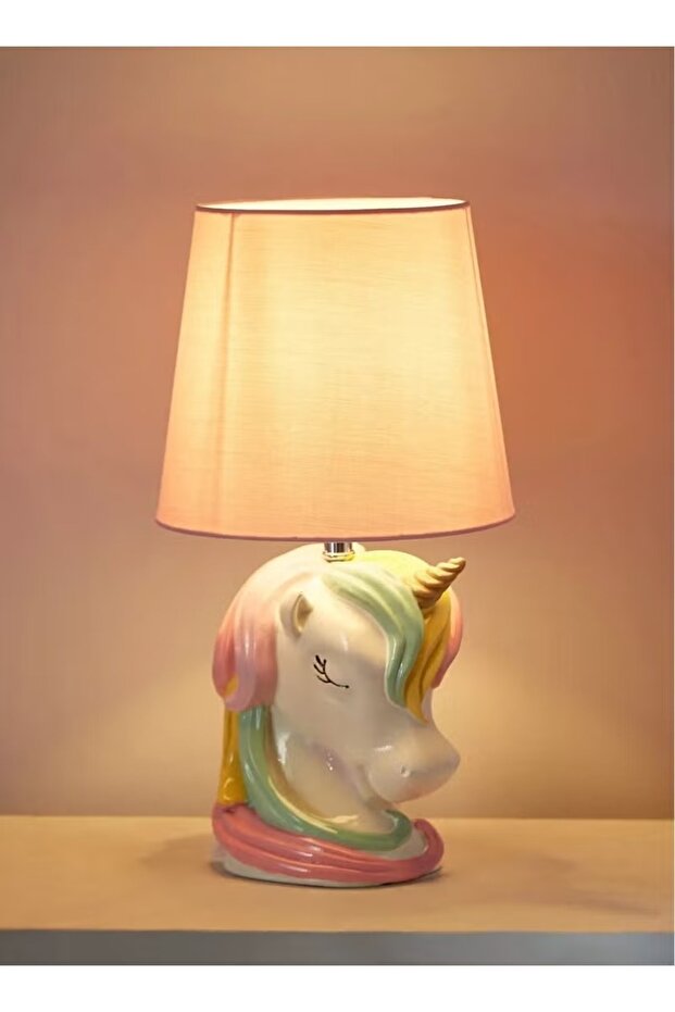مصباح طاولة يونيكورن 39 سم - 2