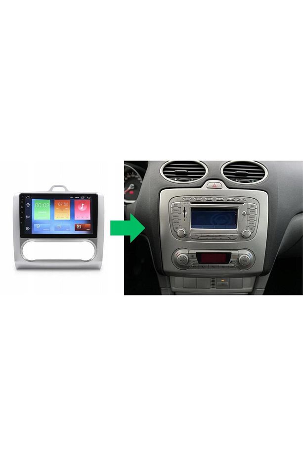 Ford Focus 2 Dijital Klima Android Multimedya Sistemi 4-64 For-X (2005-2011) - 1
