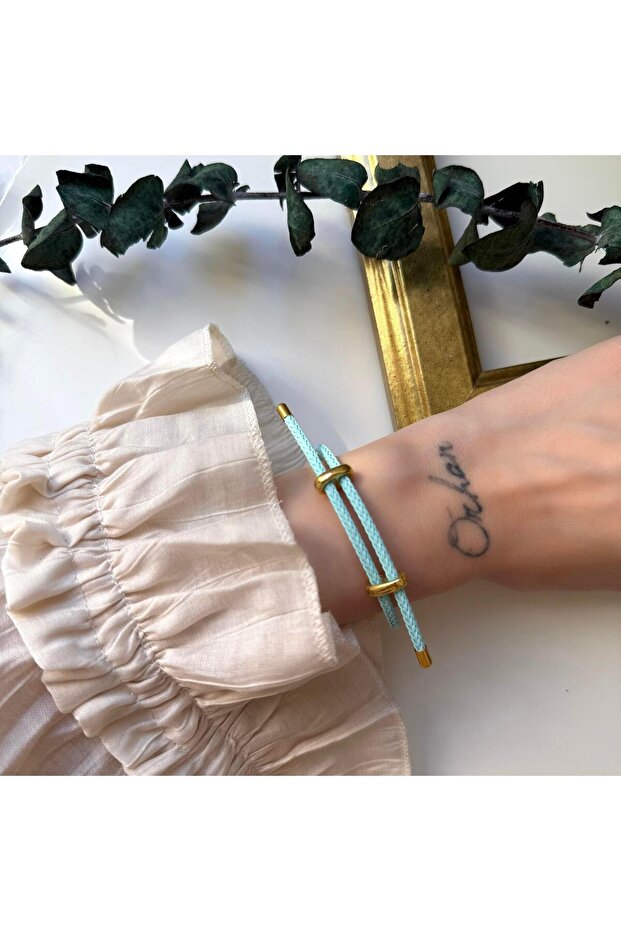 Turquoise Rope Elevator Bracelet