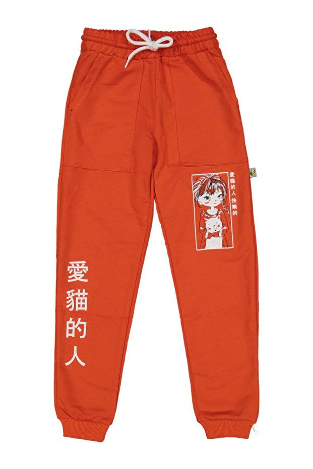 Anime Printed Girls Single Bottom