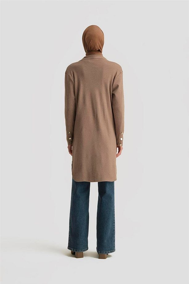 Hırka 24kd4210 Vizon - 5