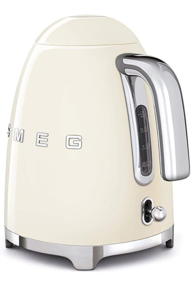 KLF03CRUK, 50's Retro Style Kettle, 1.7 L Capacity With Water Level Indicator, 360 Swivel Base, - 7