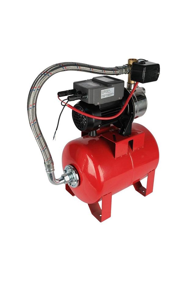 24/48 Volt DC Solar Fırçasız/İnvertörlü Güneş Paneli Hidroforu 3 Kat 3 Daire 24 Litre Tank - 3