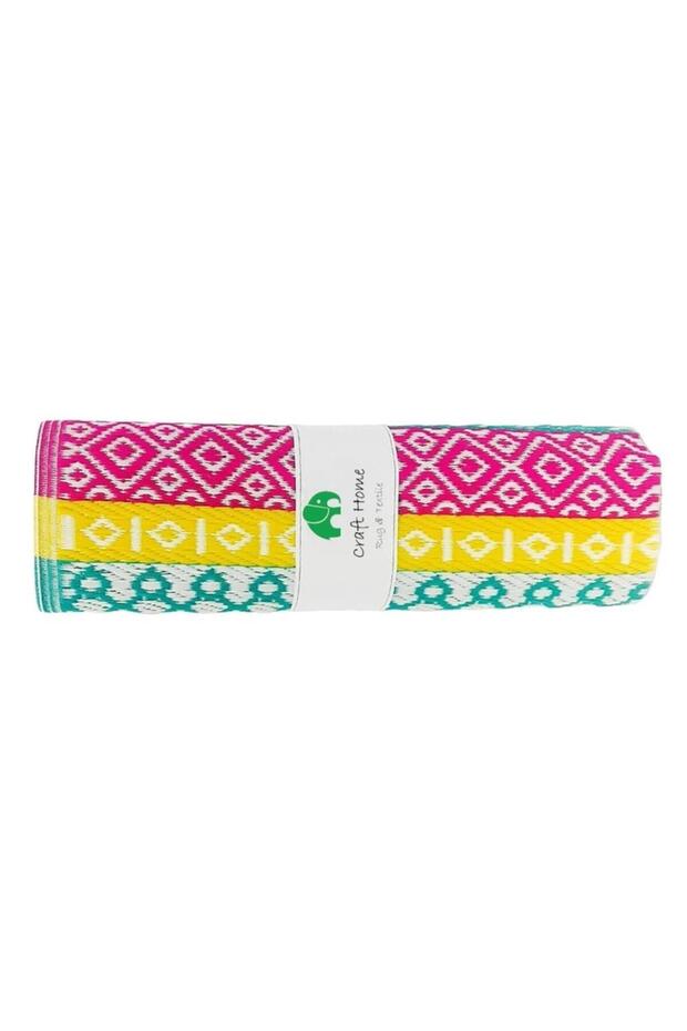Carnaval Kamp Piknik Plaj Hasır Halı Kilim - 2