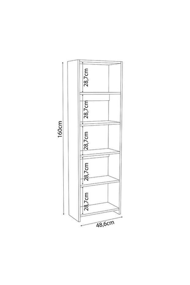 Robin Tek Kitaplık Geniş - 5