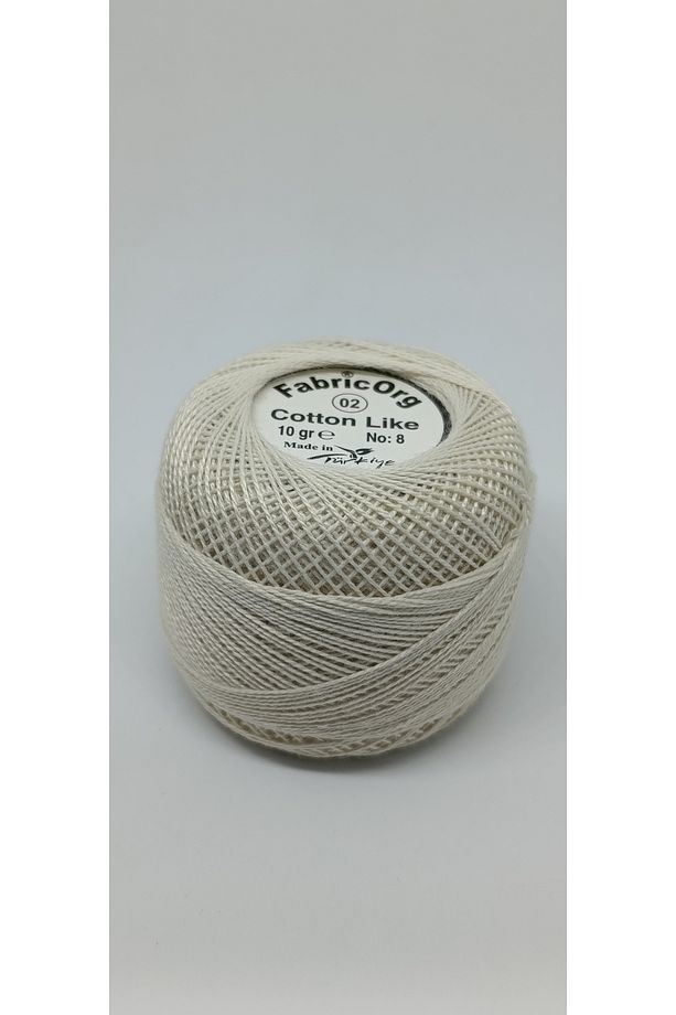 Cotton Like Etamin-kanaviçe Iplik (10 GR-NO8 İP) - TEK YUMAK - 2 Numaralı Renk - 1