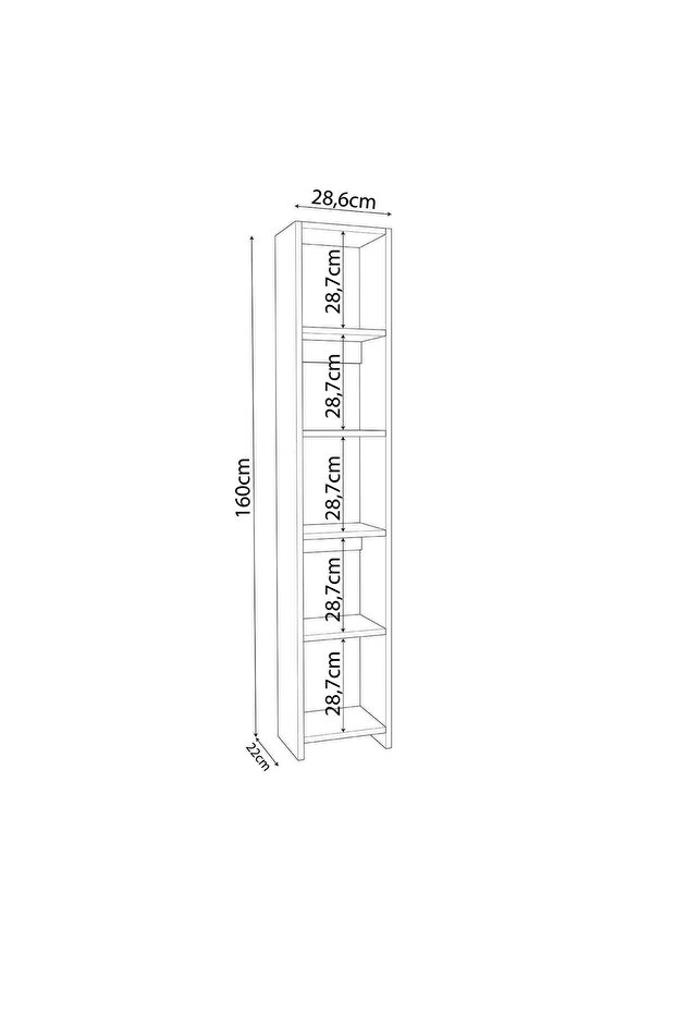 Robin Tek Kitaplık Dar - 5
