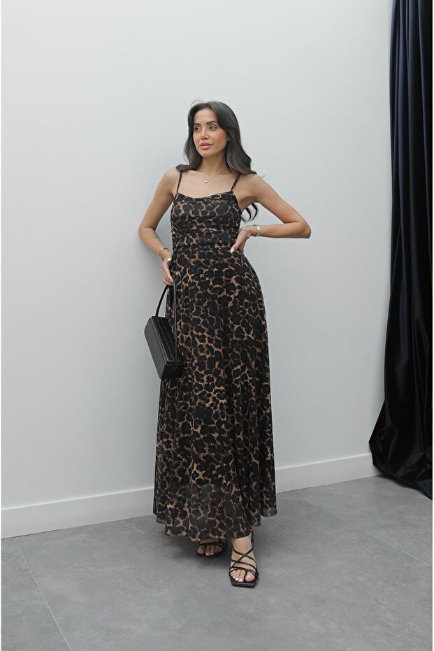 Φόρεμα Leopard Flounce - 7