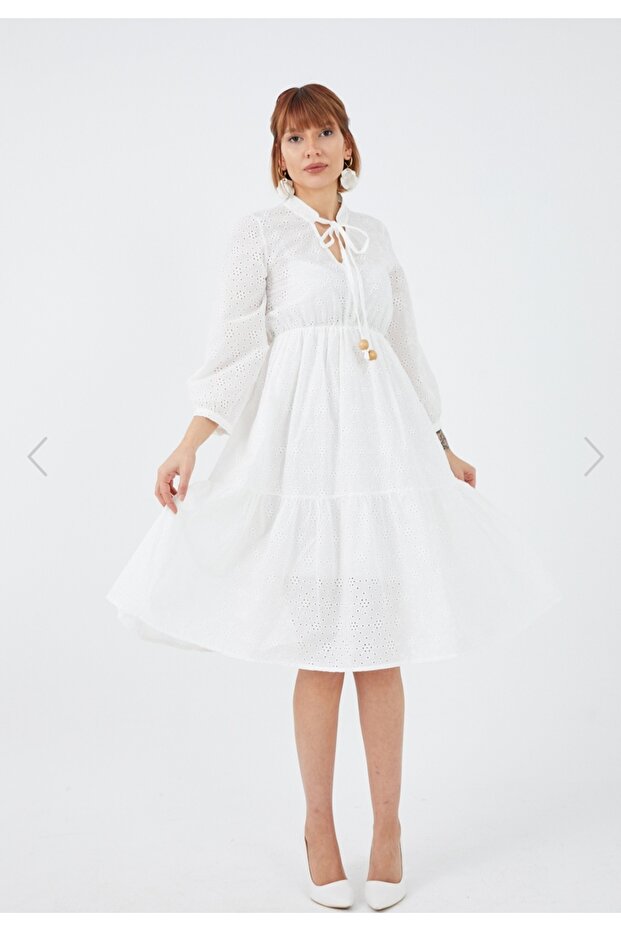 Güpürlü Elbise - 2