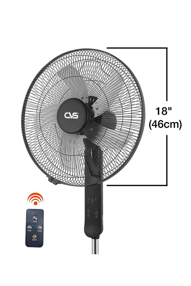 Dn 91032 Uzaktan Kumandalı 18'' 110 Watt Ayaklı Vantilatör - 4
