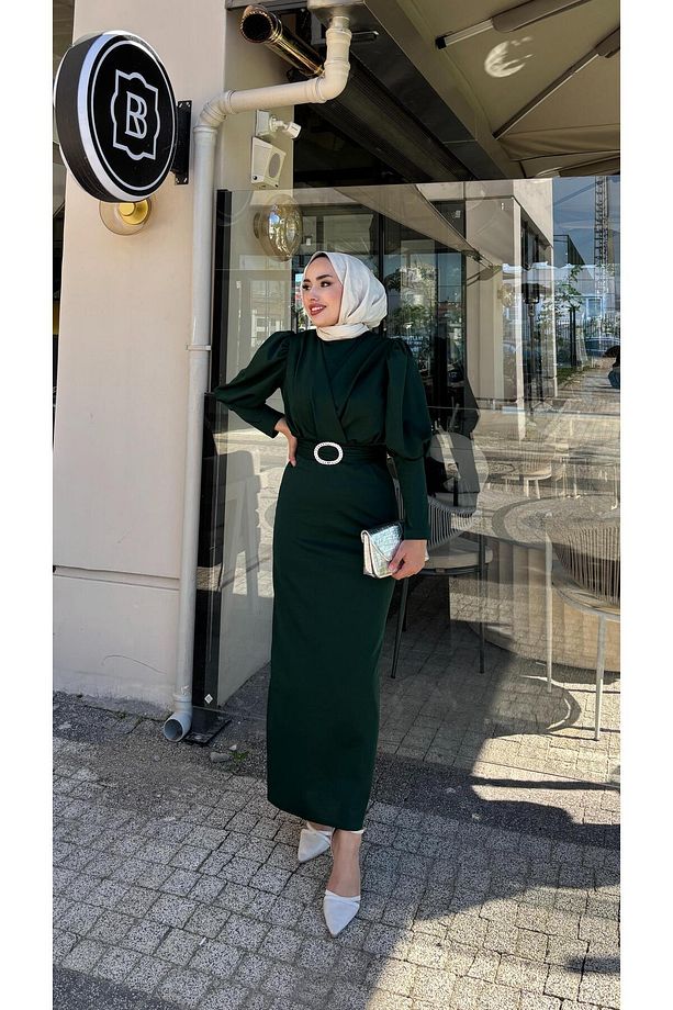 ÇAPRAZ SKUBA TESEETTÜR ELBİSE - 3